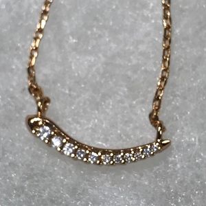 Whitlee Pendant Necklace In Rose Gold